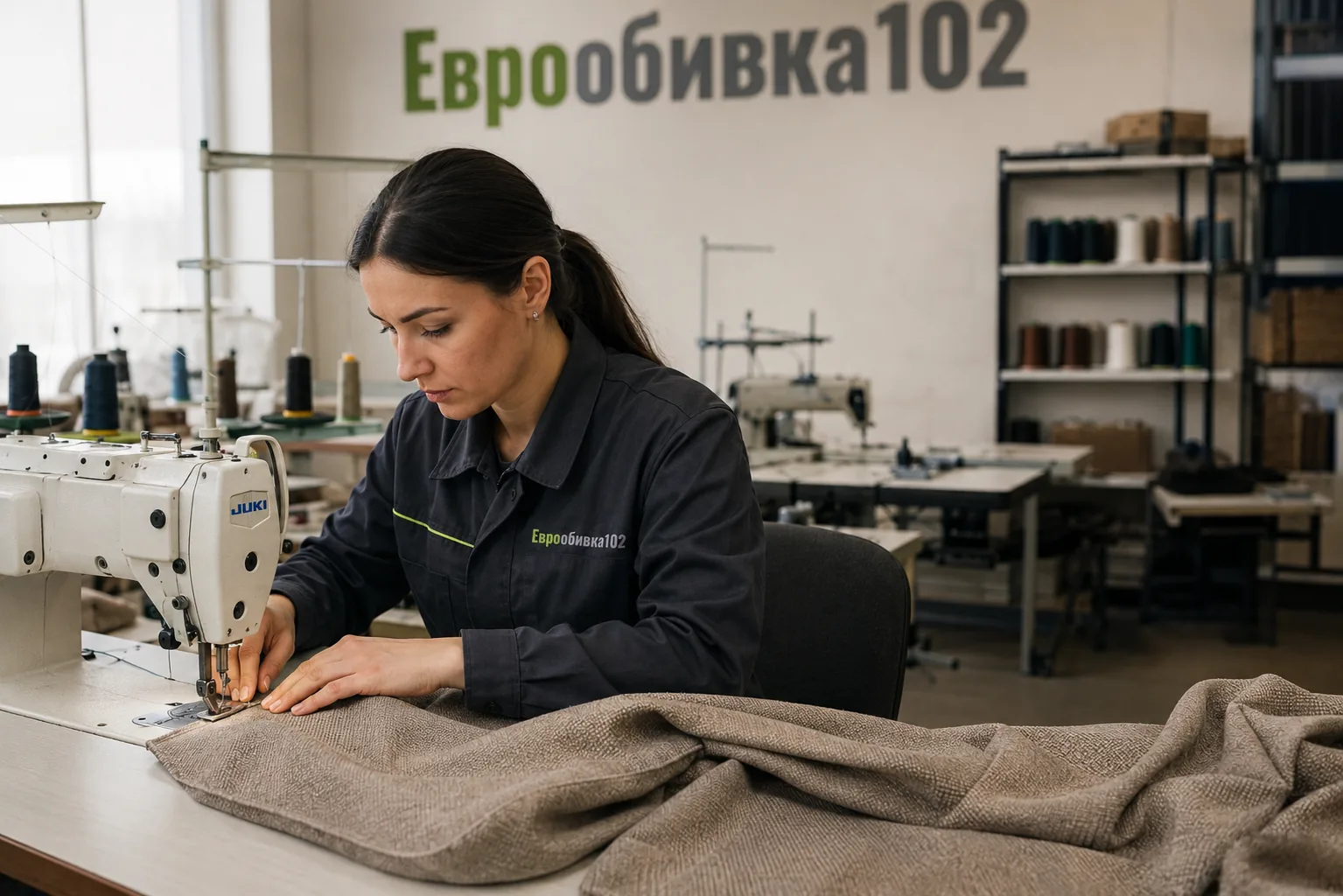 Пошив мебельного чехла в мастерской